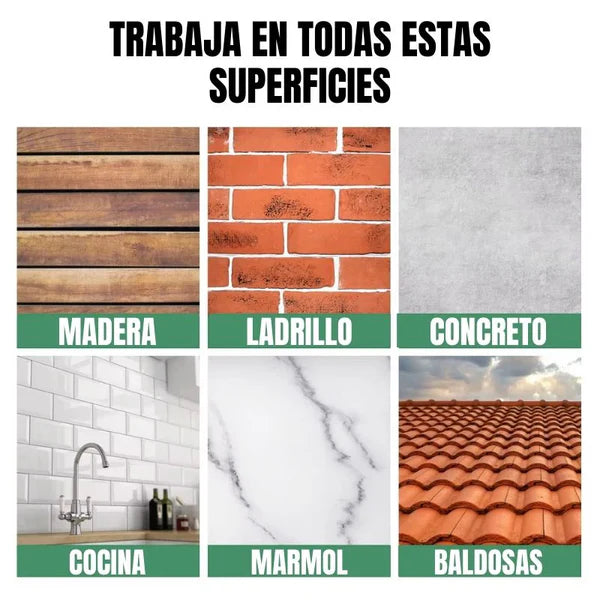 🇺🇸 Sellador Impermeable de Grietas y Fugas 300ML - 2DA UNIDAD A $2.000 PESOS!