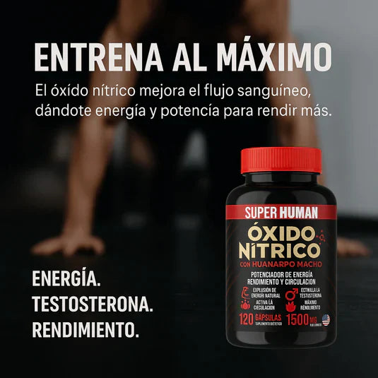 2x1 Óxido Nítrico™ – XL 120 Cápsulas.
