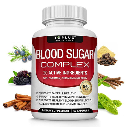 2x1 Blood Sugar Complex™ 60 Capsulas Blood Sugar Complex Control Glucemia