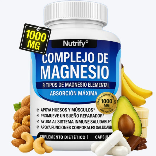 2x1 Magnesio Complex - XL 60 capsulas de Blandas