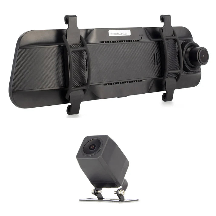 ESPEJO RETROVISOR CON CAMARA FRONTAL Y REVERSO